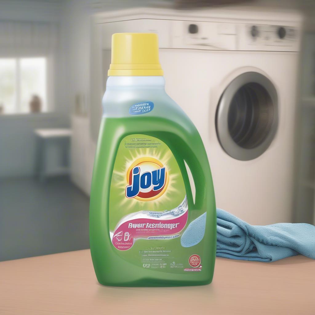 Joy Laundry Detergent Cleaning Power Demonstration