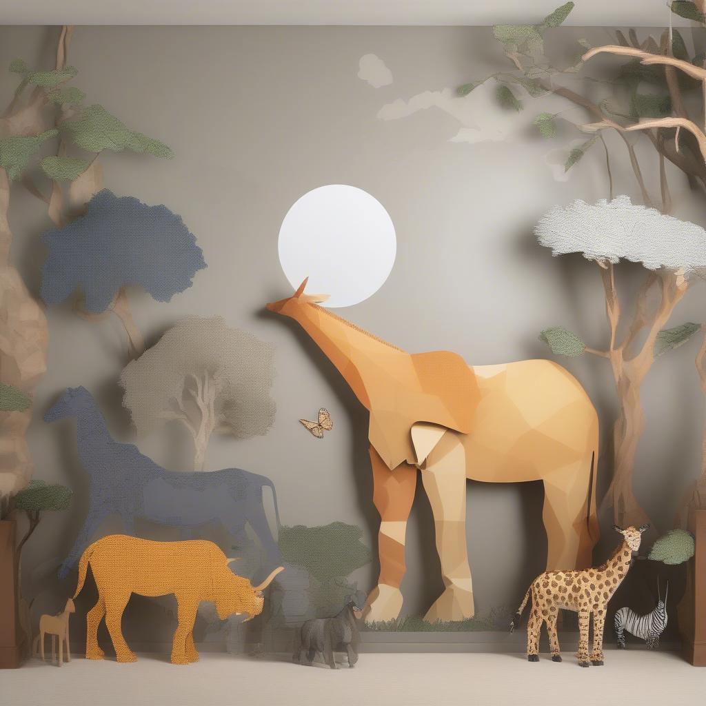 Selecting the perfect large animal cutout for your project