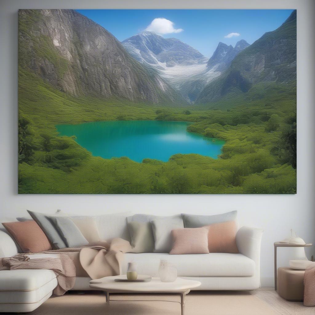 Stunning Landscape on Large Canvas Print