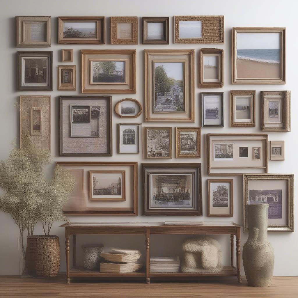 Variety of Large Collage Picture Frames