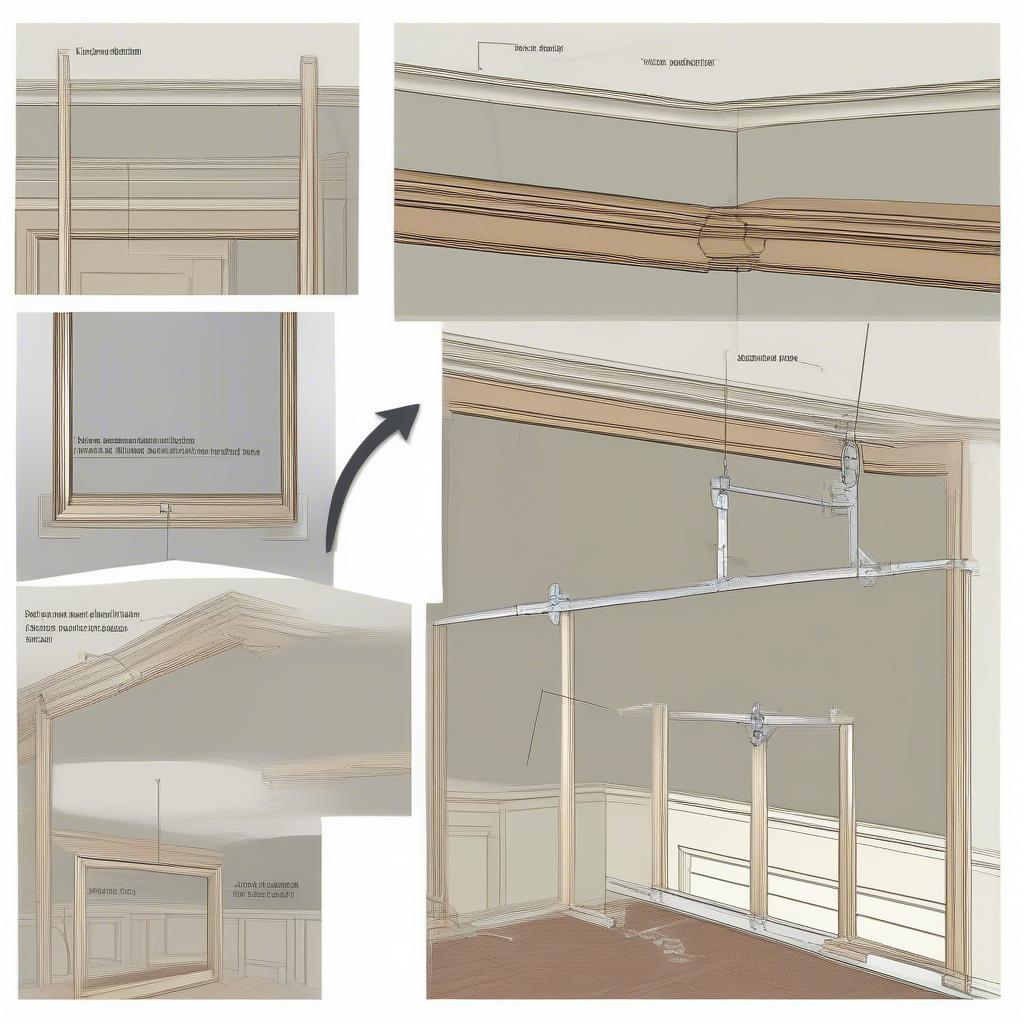 Large Custom Frame Installation Tips: Demonstrating safe and secure mounting techniques for oversized frames.