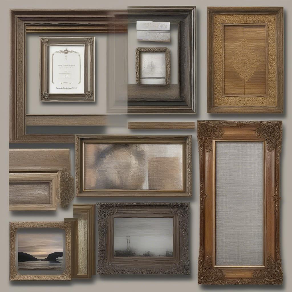 Large Frame Styles for Wall Art