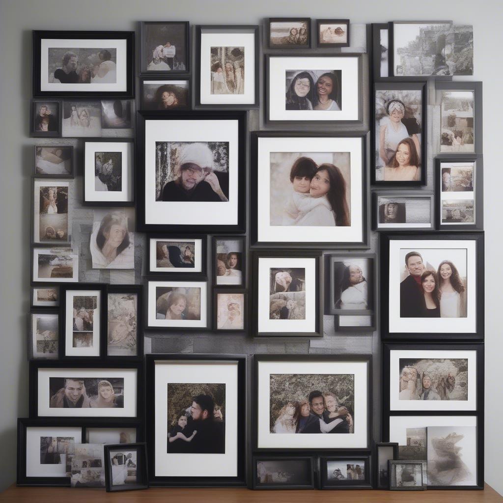 Large Photo Collage Frame Sizes