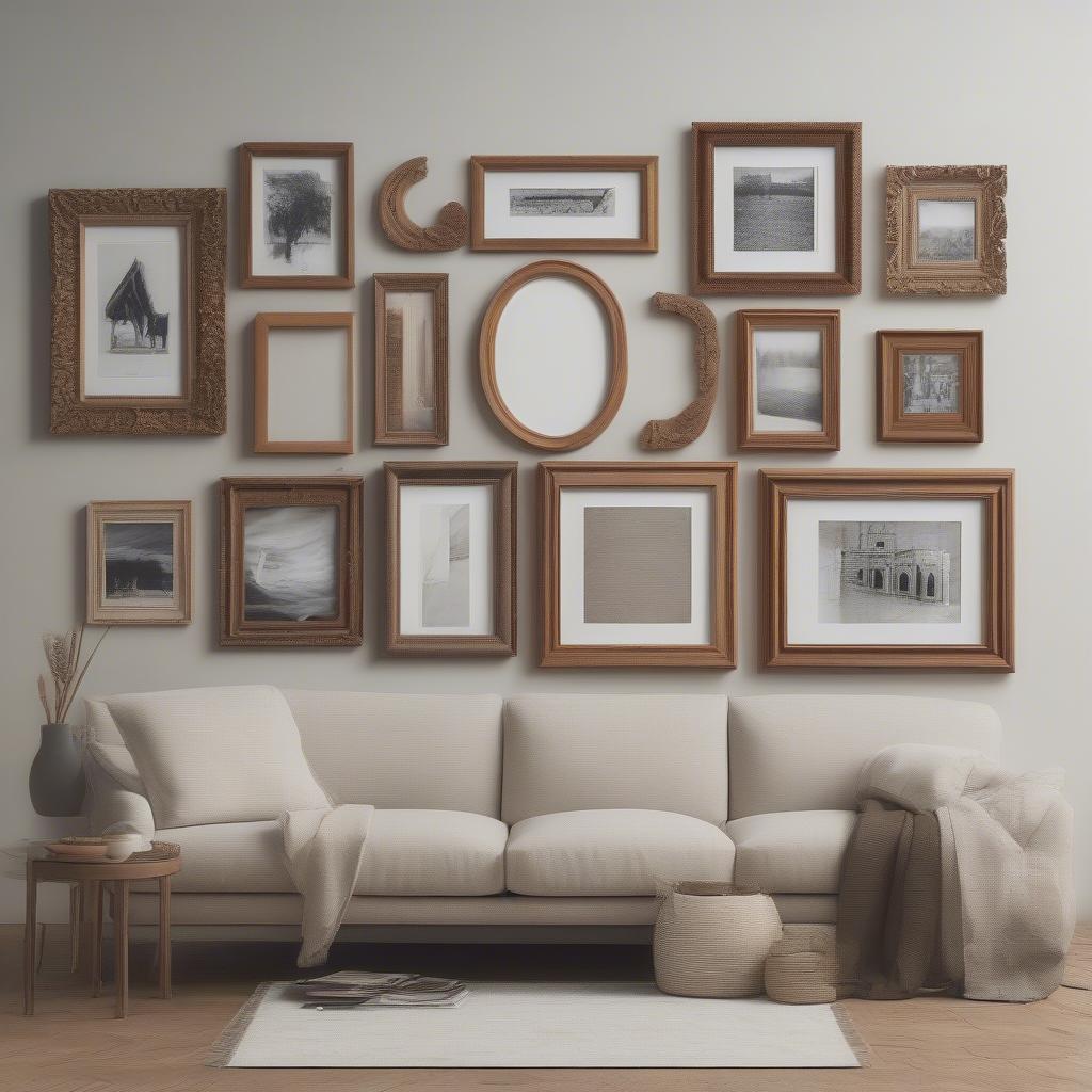 Different Styles of Large Wood Picture Frames