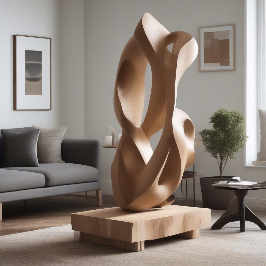 Large Wood Sculpture