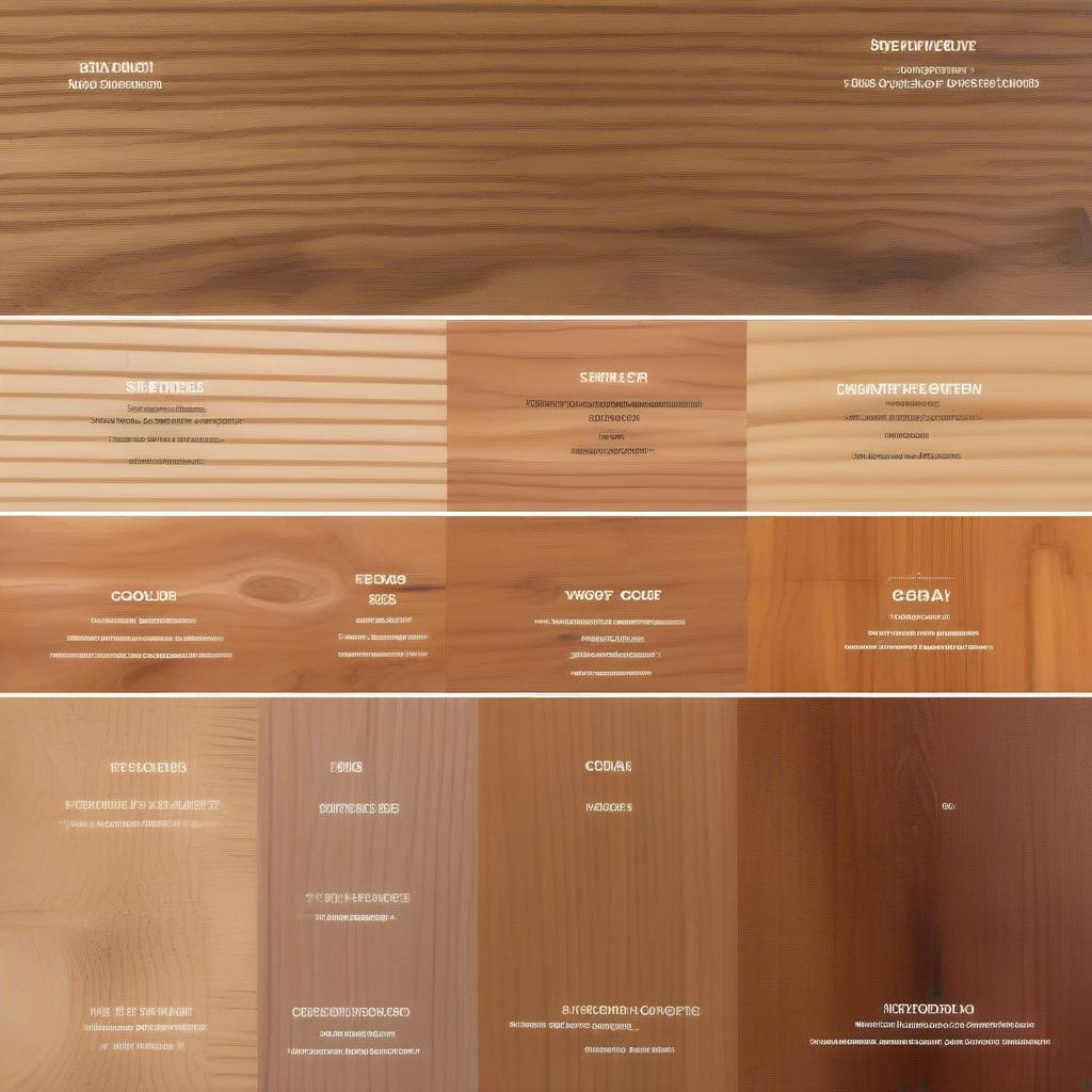 Comparing Different Wood Types for Signs