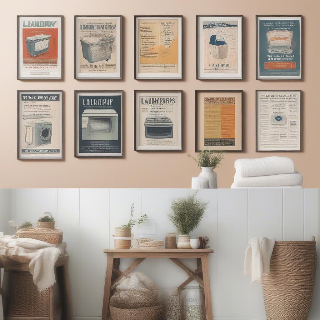 Laundry Poster Ideas for Different Styles