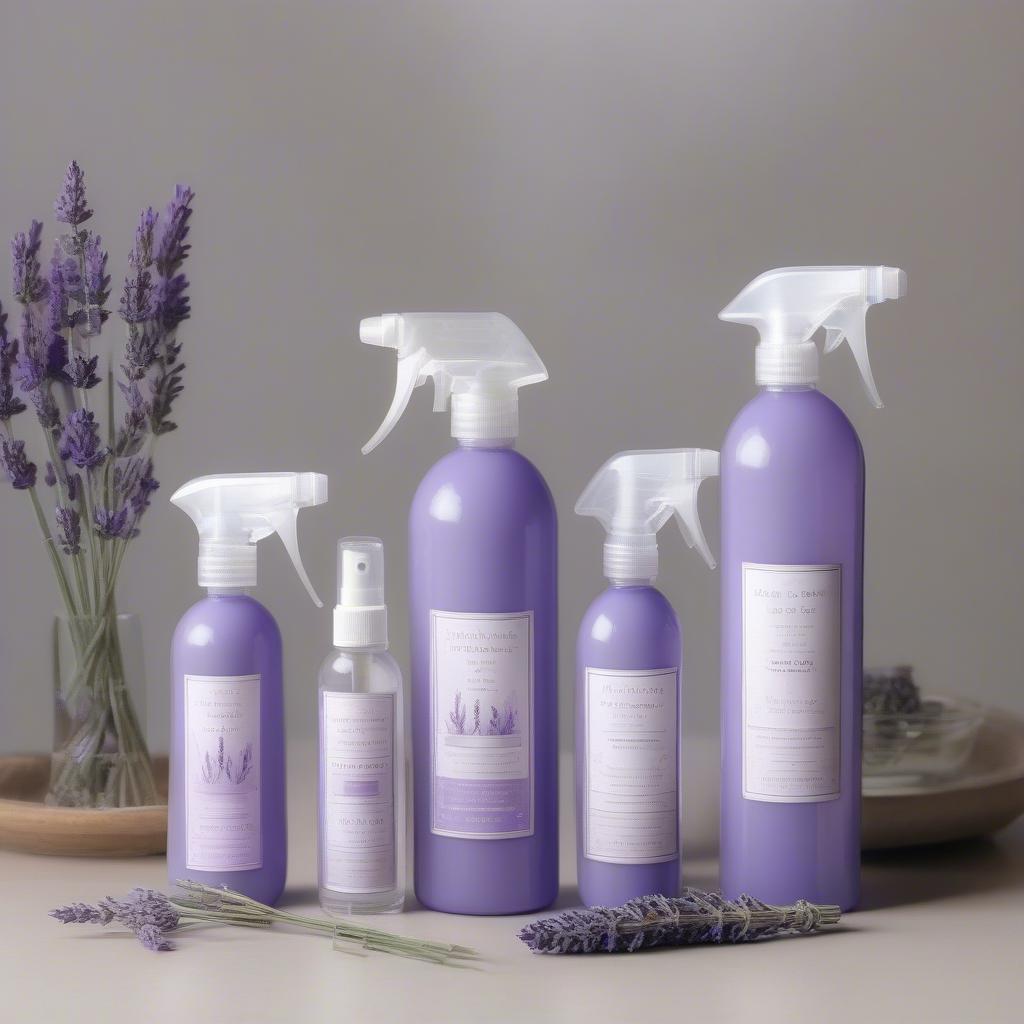 Different Types of Lavender Linen Spray Bottles