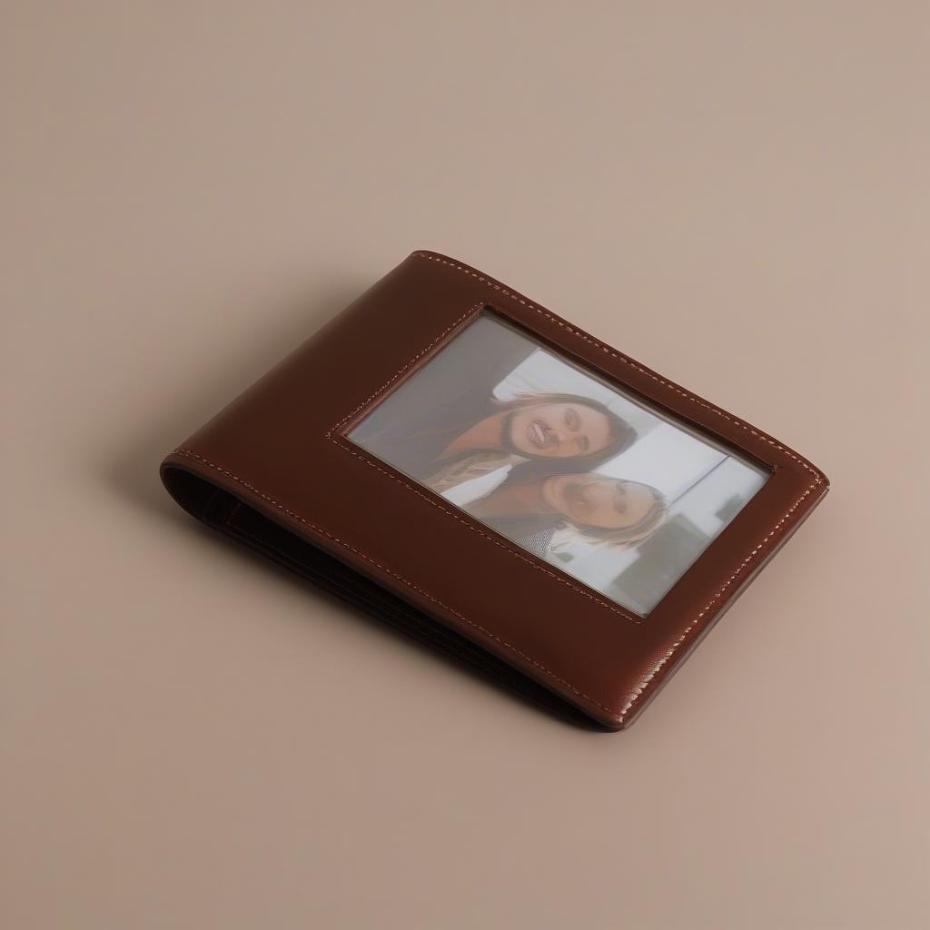 Leather Picture Holder for Wallet