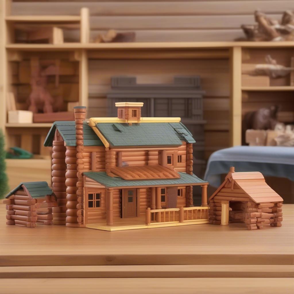 Lincoln Logs Classic Farmhouse Set