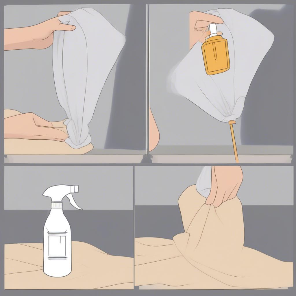 Applying Linen Spray Correctly