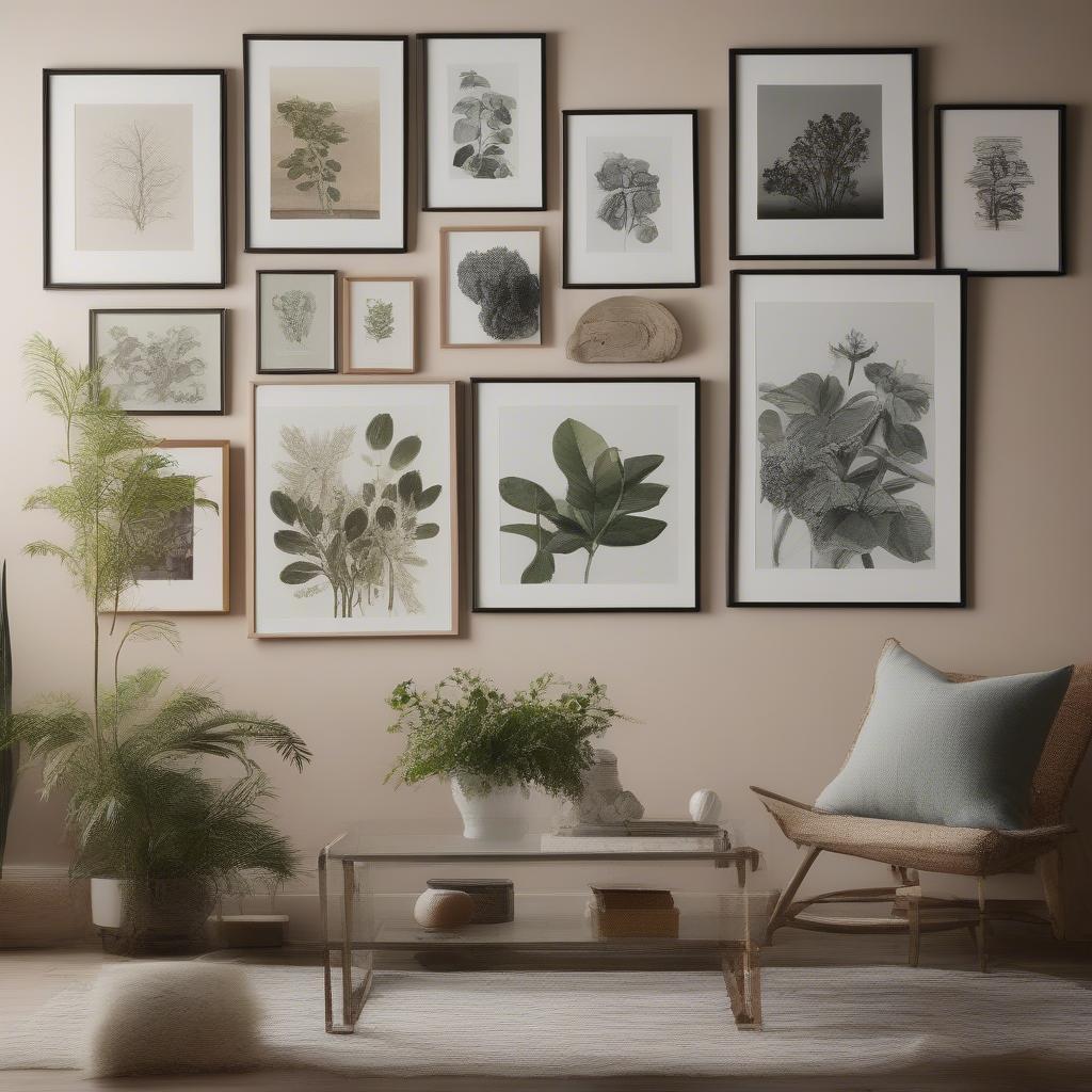 Creating a Living Room Gallery Wall