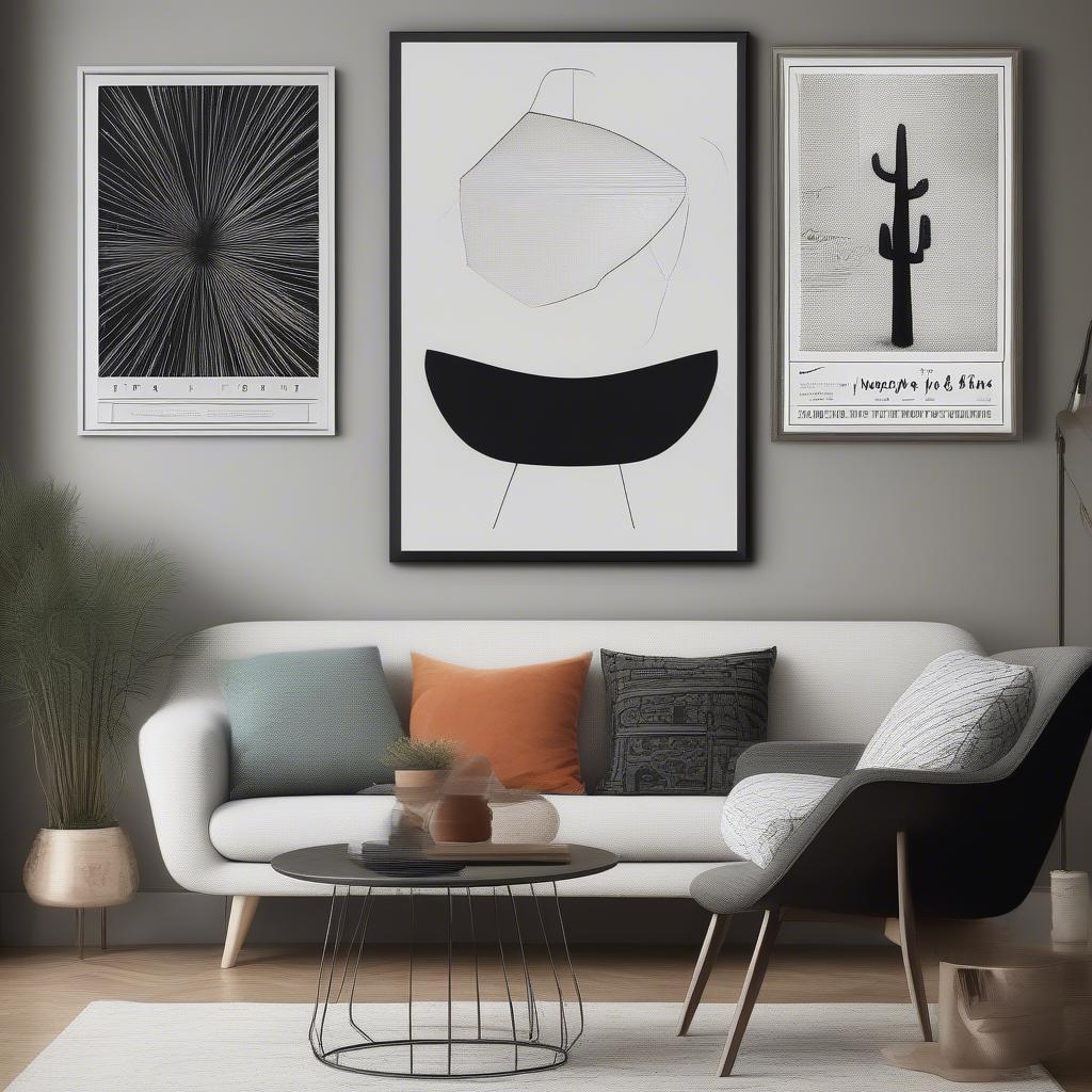 Living Room Poster Styles