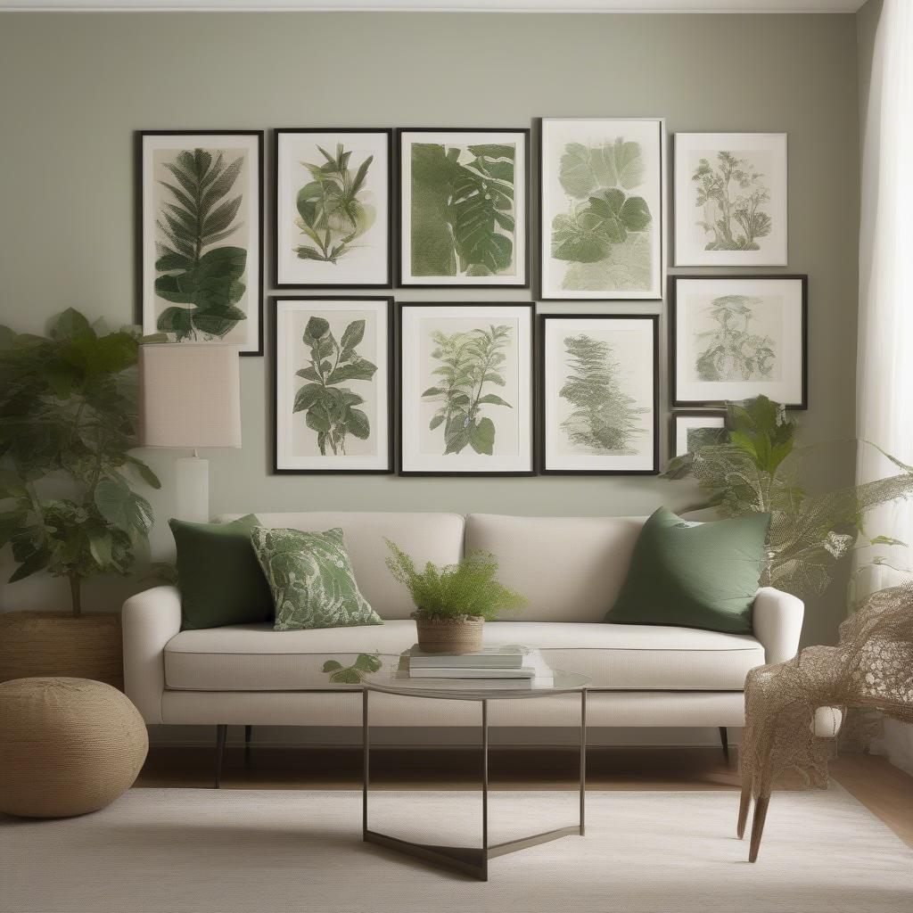 Living Room Prints: Size and Scale Considerations