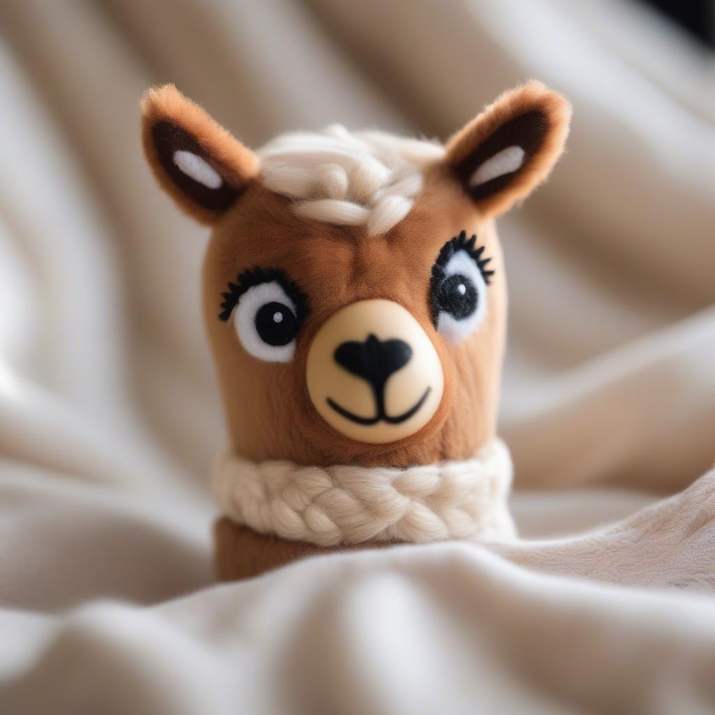 Cozy Llama Warmie Plush Toy