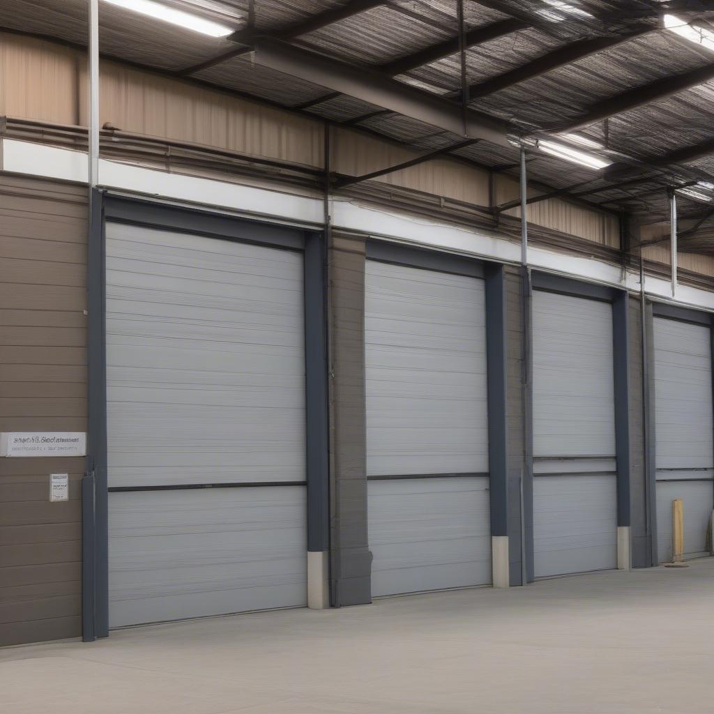 Exterior View of a Modern Warehouse in Longview, TX