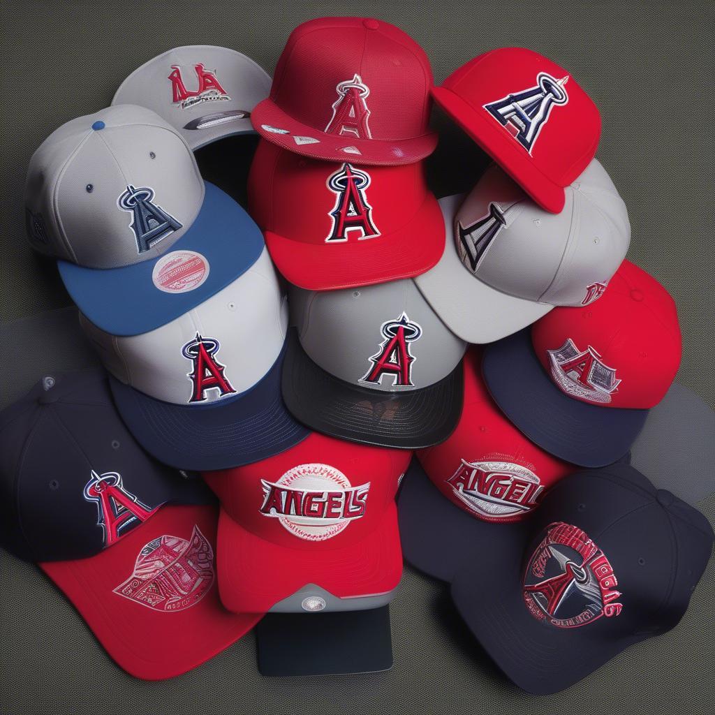 Los Angeles Angels Snapback Caps in Different Colors