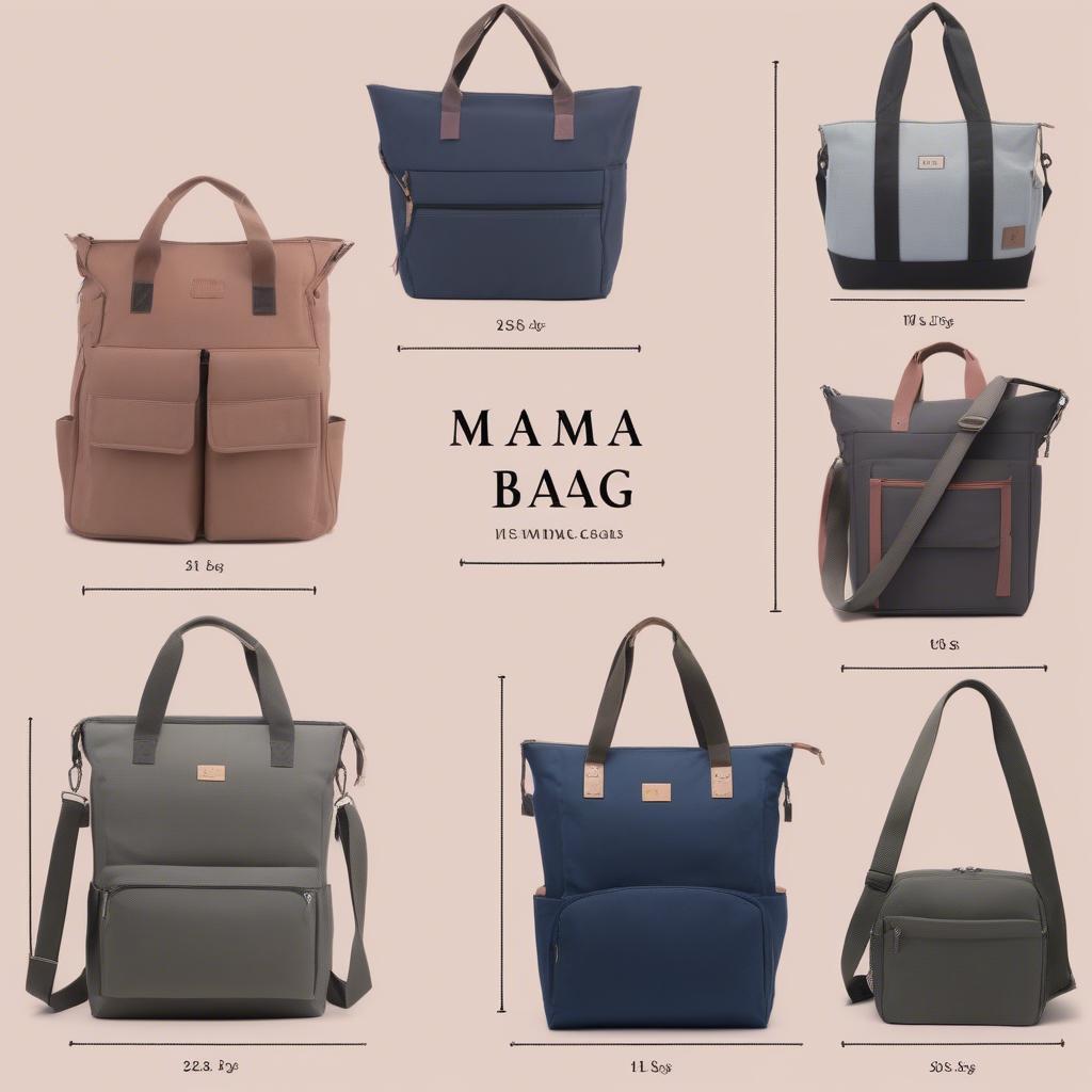 Comparing Different Mama Bag Styles