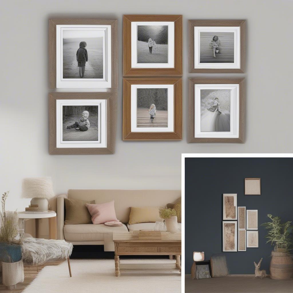 Matching 5x7 Frames to Different Interior Design Styles