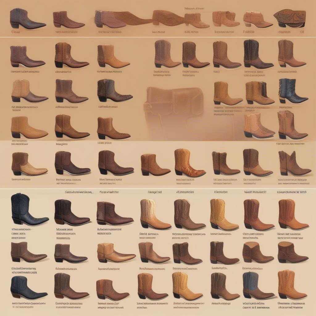 Different Leather Types for Cowboy Boots