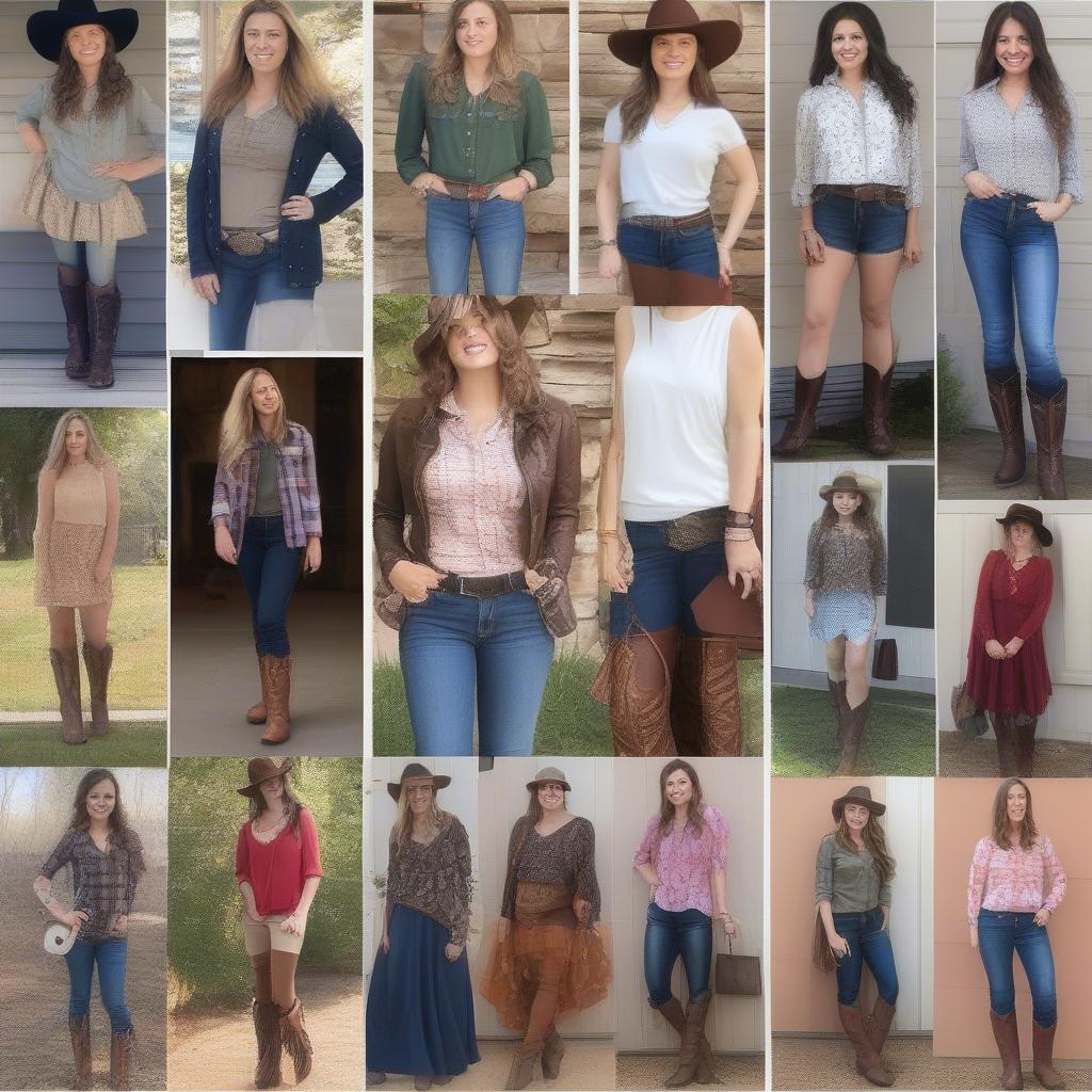 Cowboy Boot Outfit Ideas