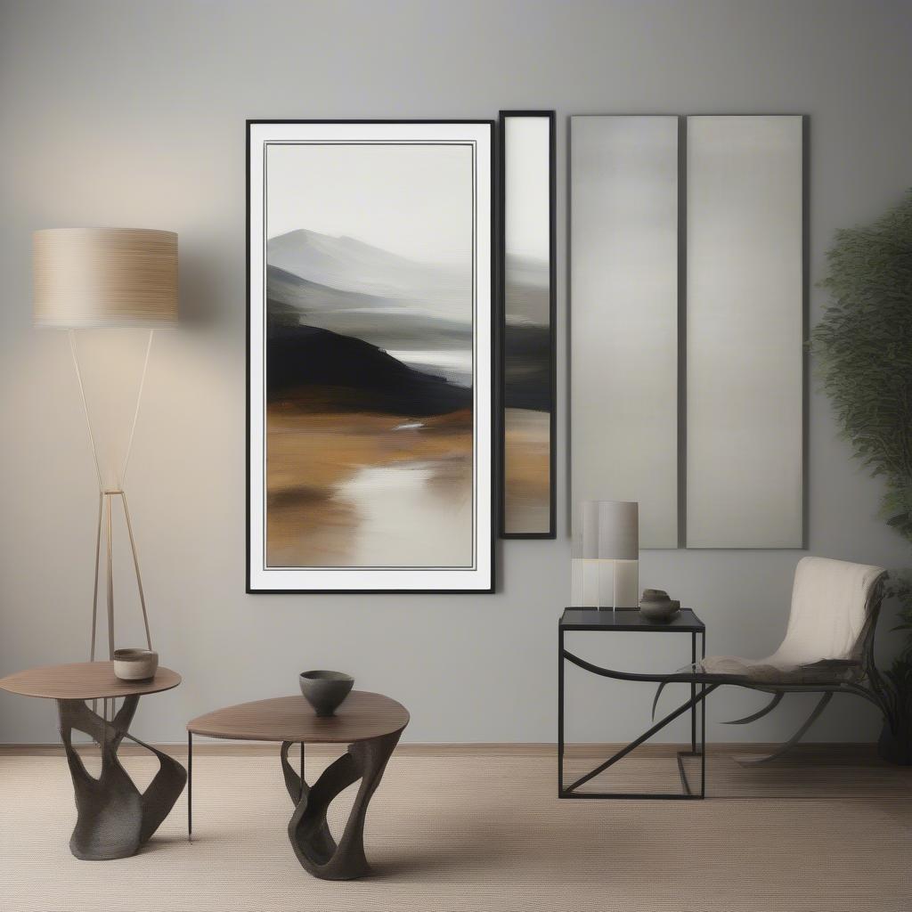 Matching Frame Style to Canvas Art