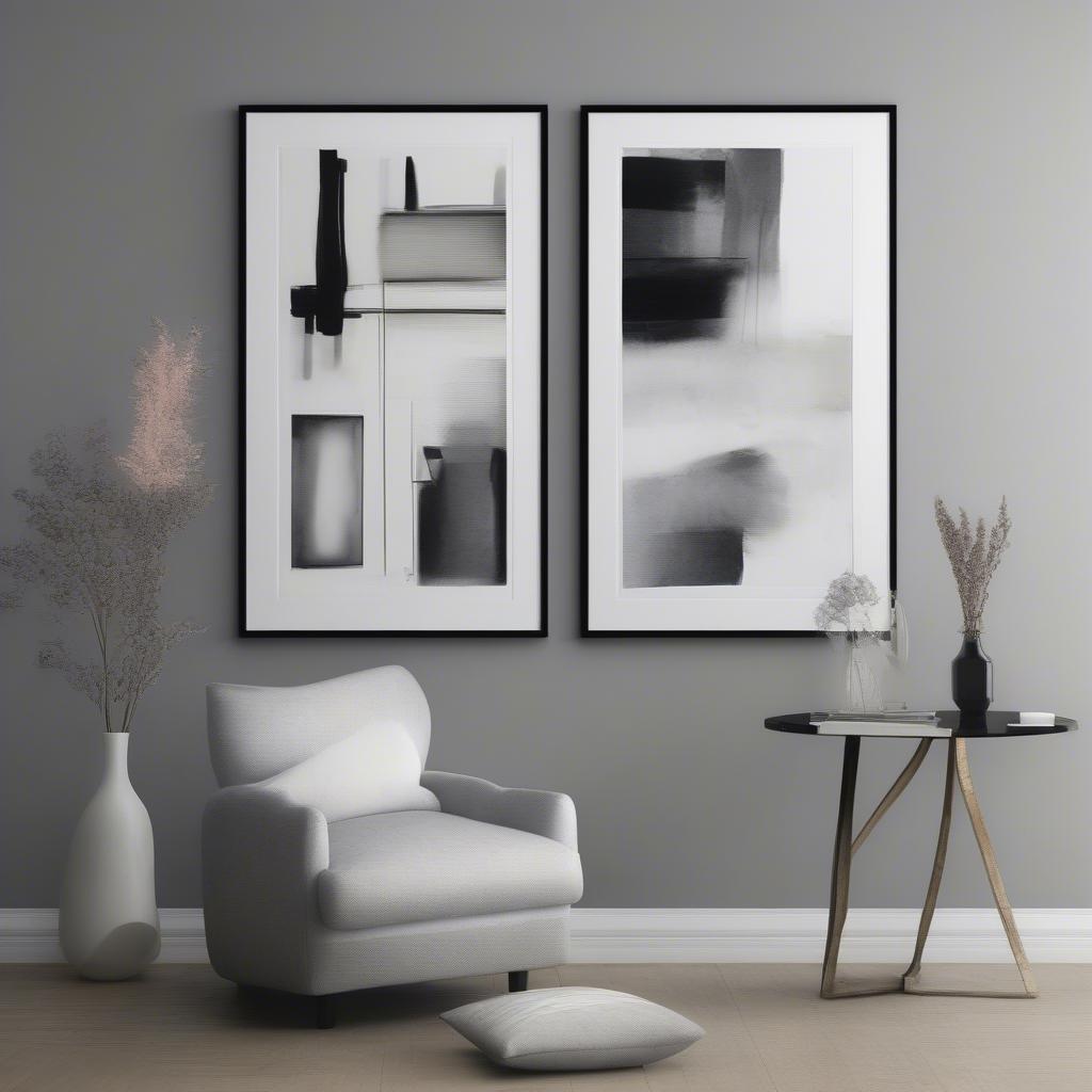 Matching Frames to Artwork for Home Decor