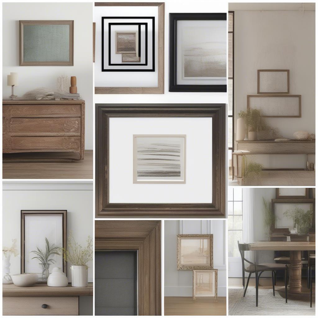 Matching Picture Frames to Home Decor