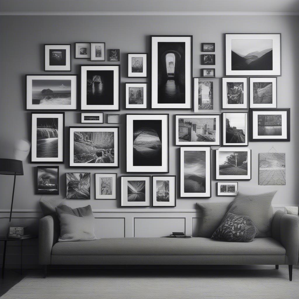 Matching Gallery Wall Frames