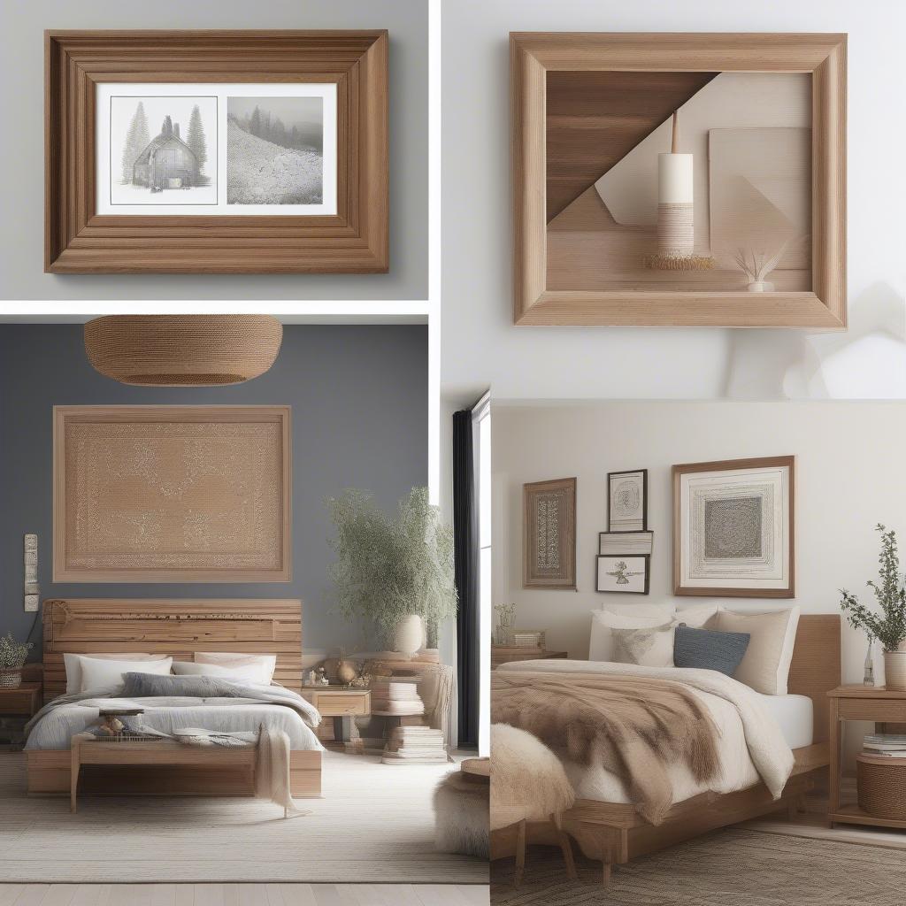 Matching Wooden Frames to Home Decor Styles