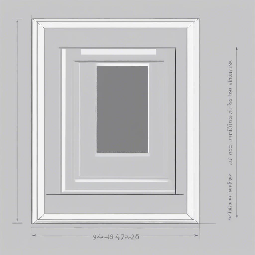 Matted 11x14 Picture Frame Sizing and Proportion