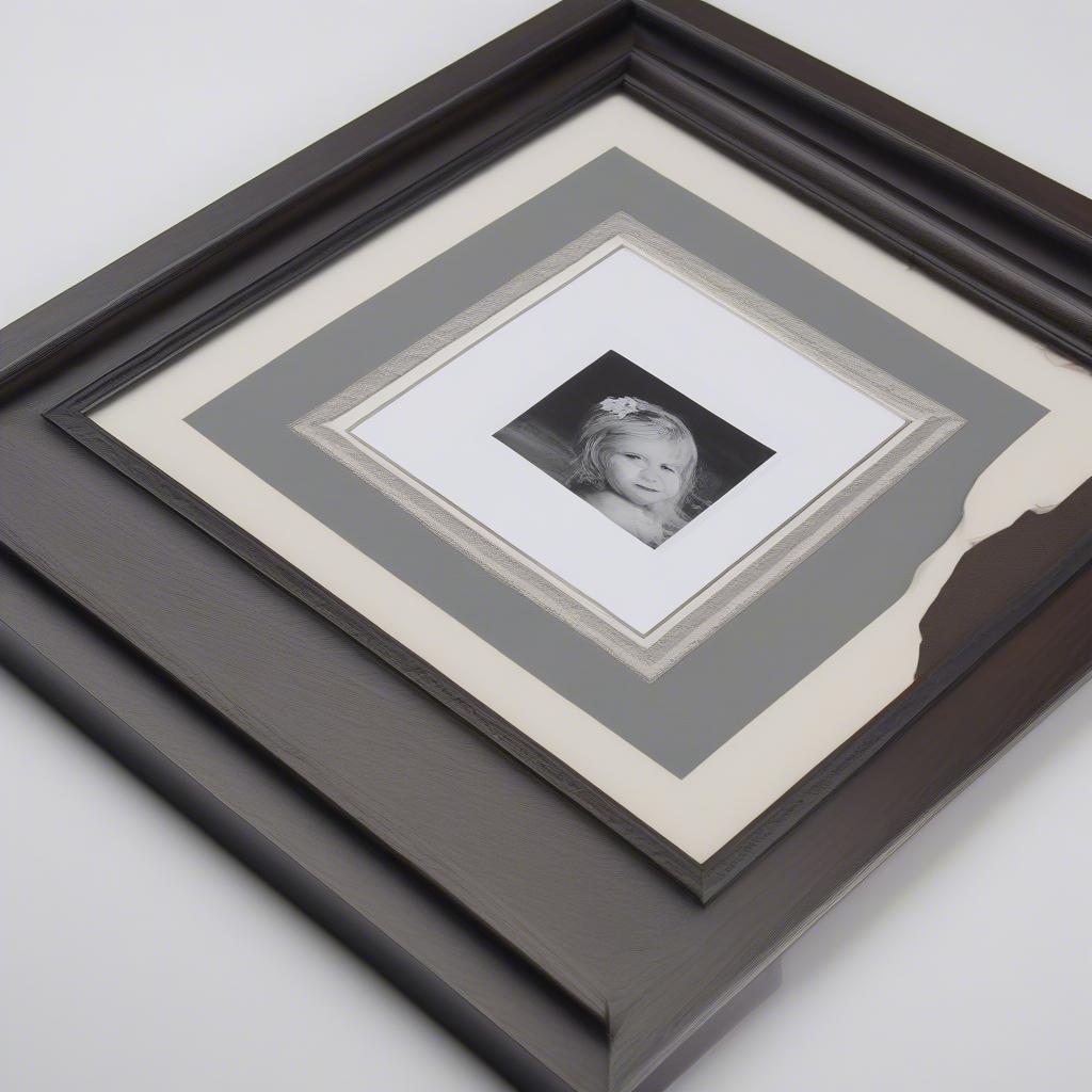 Matted 24x36 Picture Frame Example