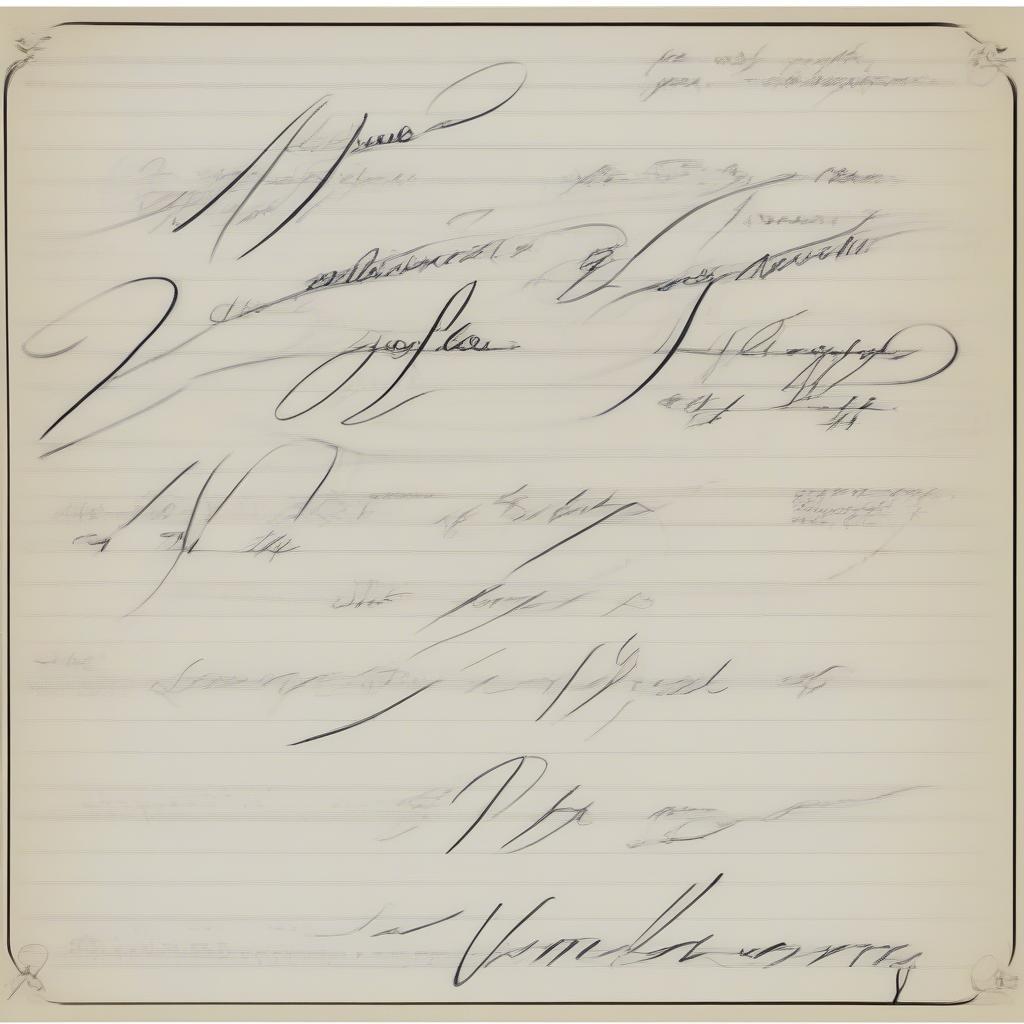 Analyzing the Distinctive Features of Maya Angelou's Signature