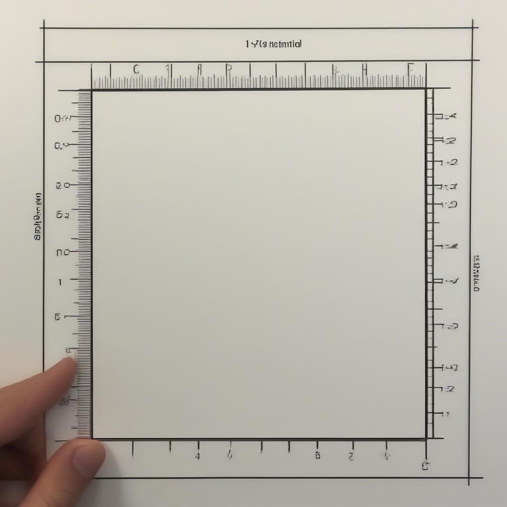 Measuring Artwork for 11x14 Mat