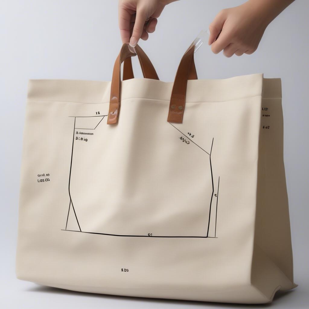 How to Measure Canvas Big Size Bags Accurately