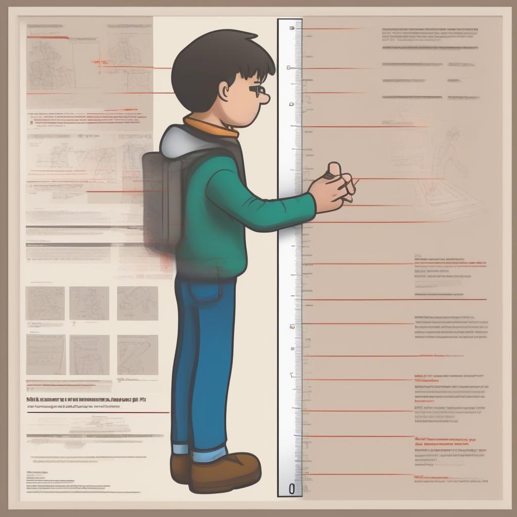 Measuring a Poster for a 22x22 Frame