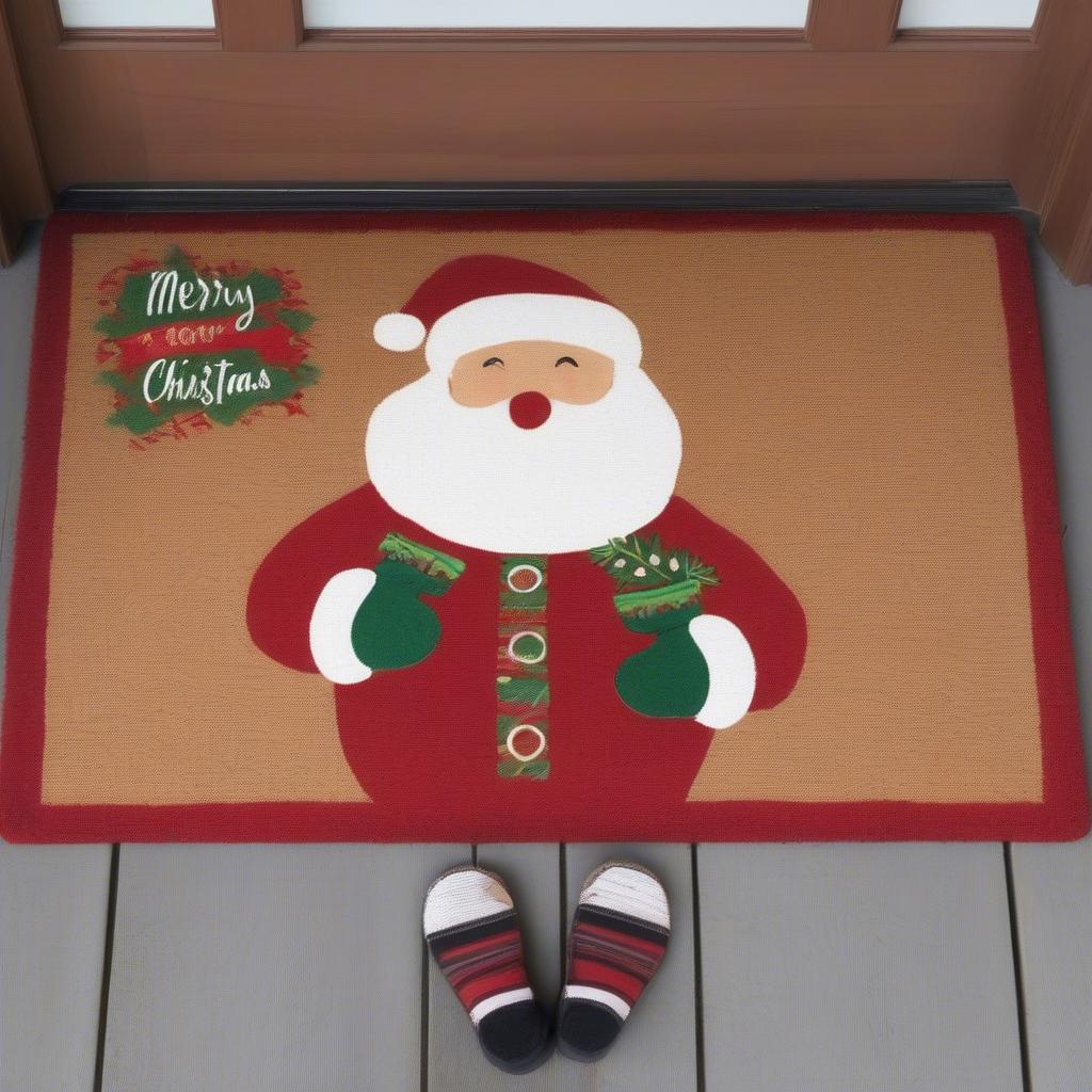 Variety of Merry Christmas Doormats