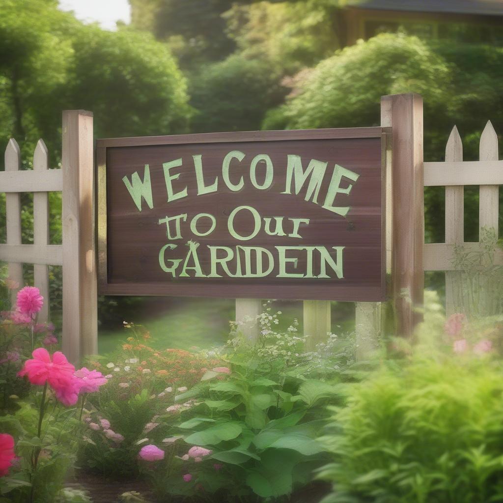 Metal Barn Sign Outdoor Garden Decor