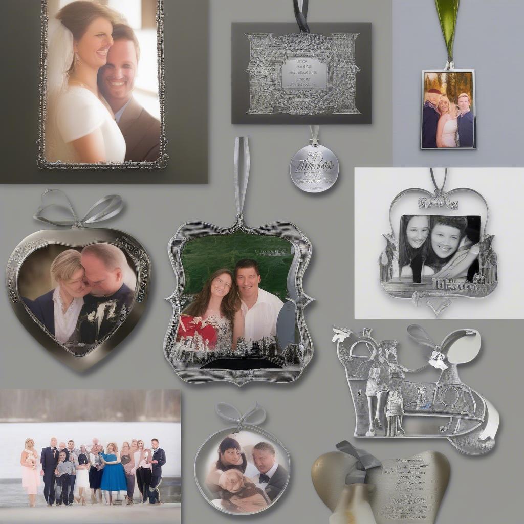 Metal Photo Ornament Gift Ideas