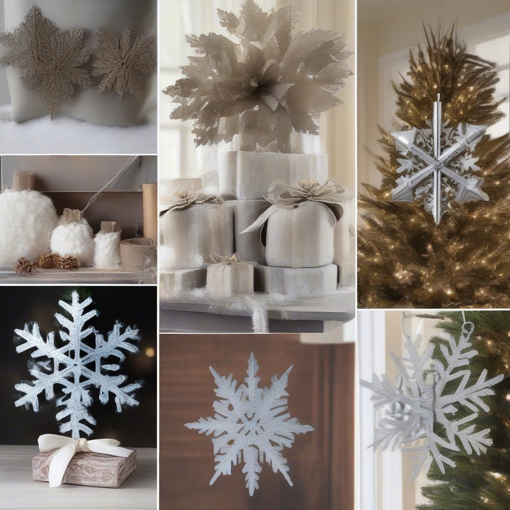 Creative Metal Snowflake Decor Ideas for Winter