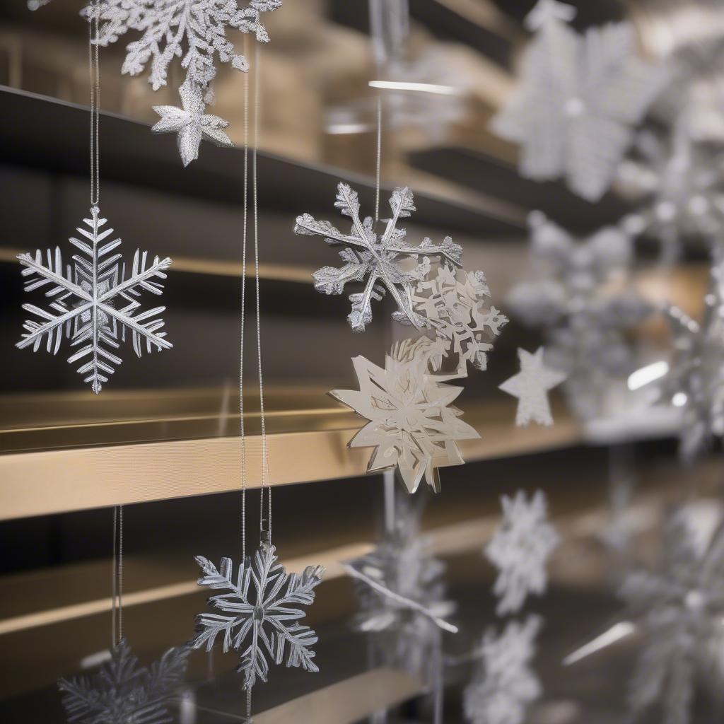 Shopping for Metal Snowflakes Online and In-Store