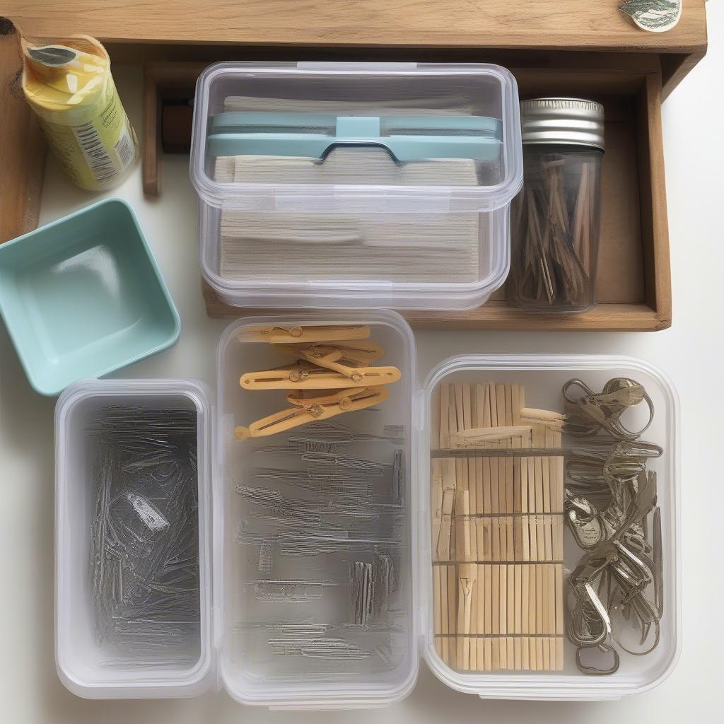 Storage Ideas for Mini Clothespins