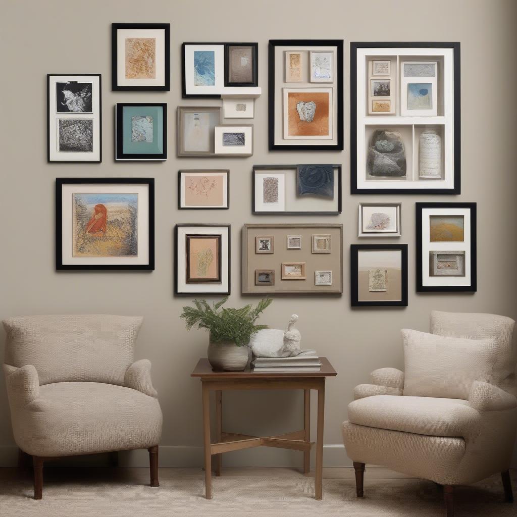 Mini Framed Art Gallery Wall