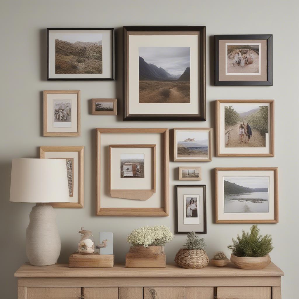 Mini Picture Gallery Wall Inspiration