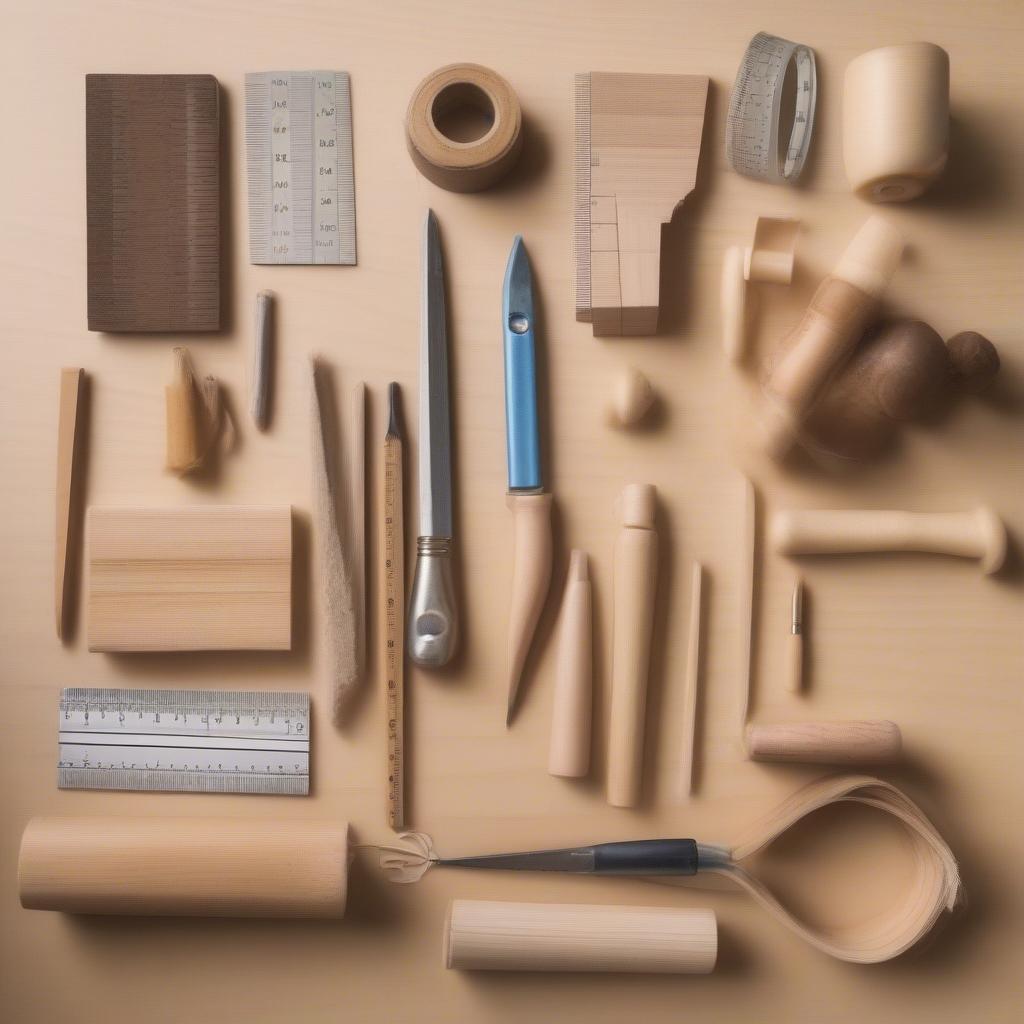 Essential Tools and Materials for Mini Wood Crafting