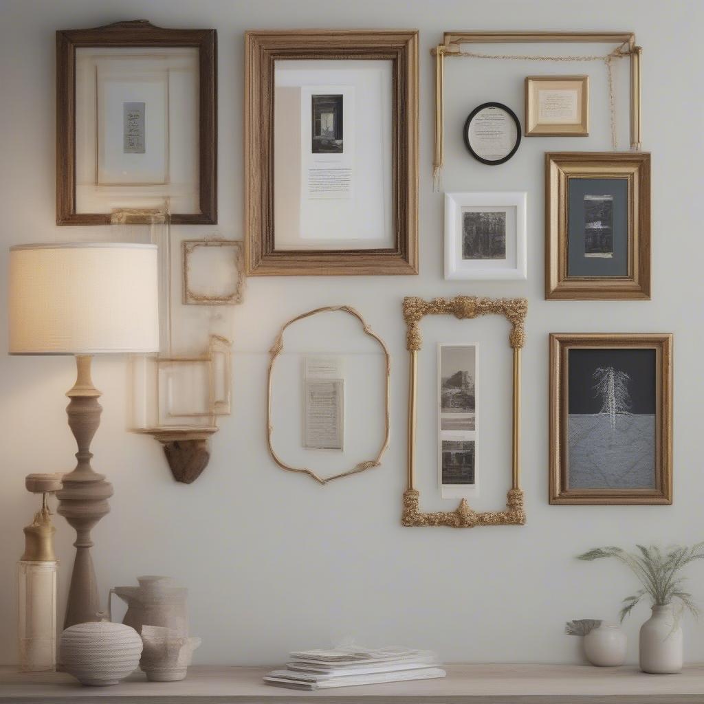 Minimalist, Rustic, and Vintage Frames for Home Decor