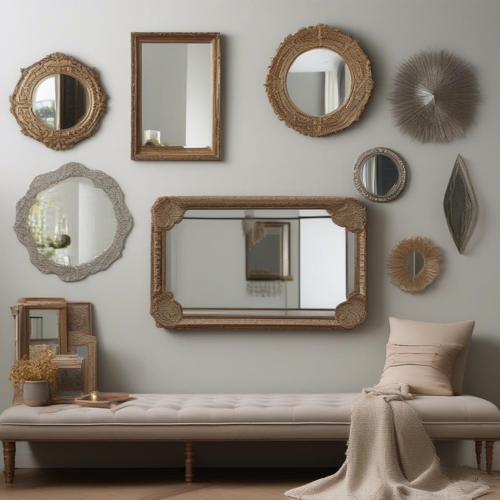 Mirrors as Wall Hangings: Reflective Art