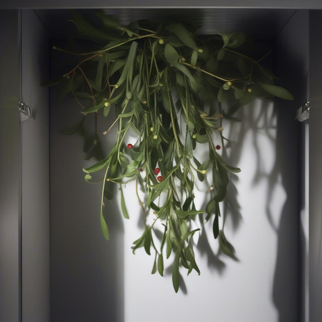 Mistletoe Stored in a Dark Closet