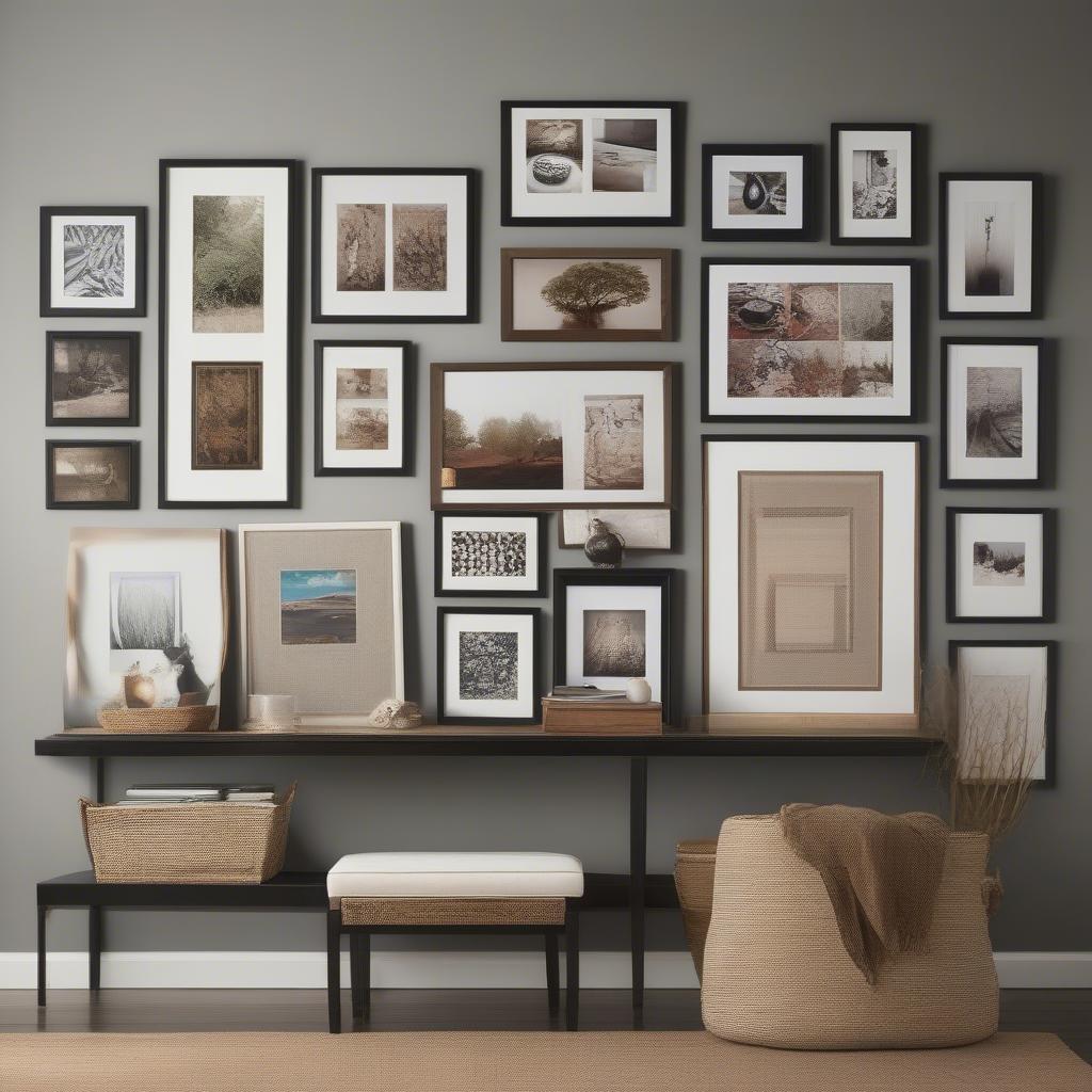 Mixing and Matching Discount Wall Pictures for an Eclectic Look