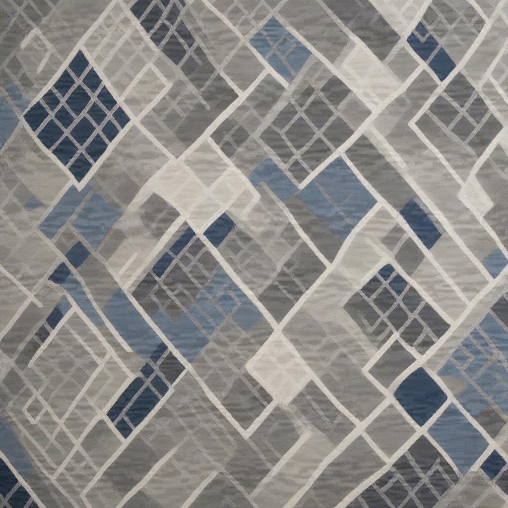 Modern Geometric 11x14 Rug